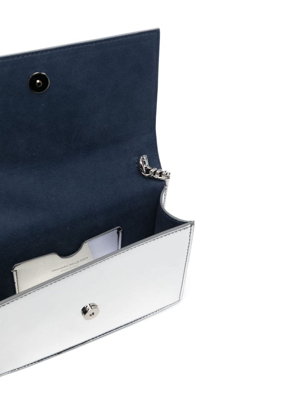 Alexander McQueen small Skull metallic shoulder bag - Image 5