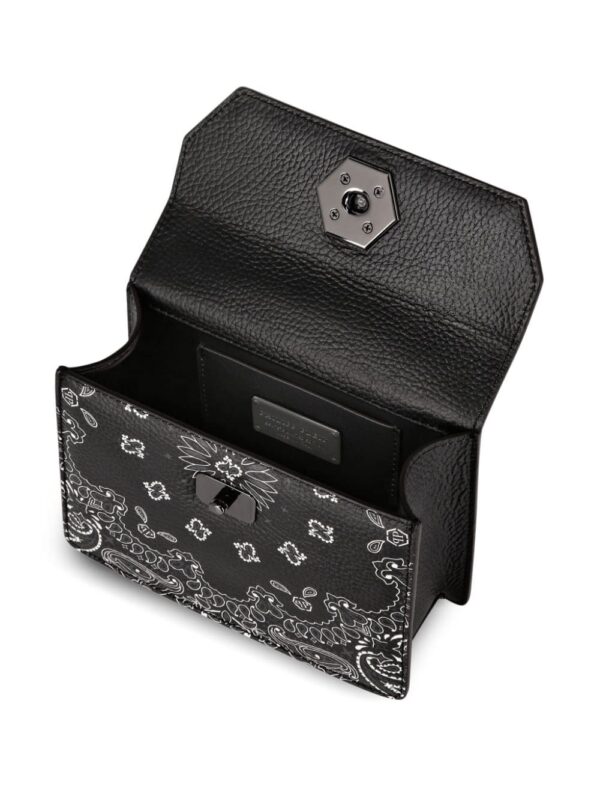 Philipp Plein Superheroine paisley leather bag - Image 5