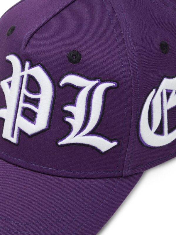 Philipp Plein logo-embroidered cotton baseball cap - Image 3