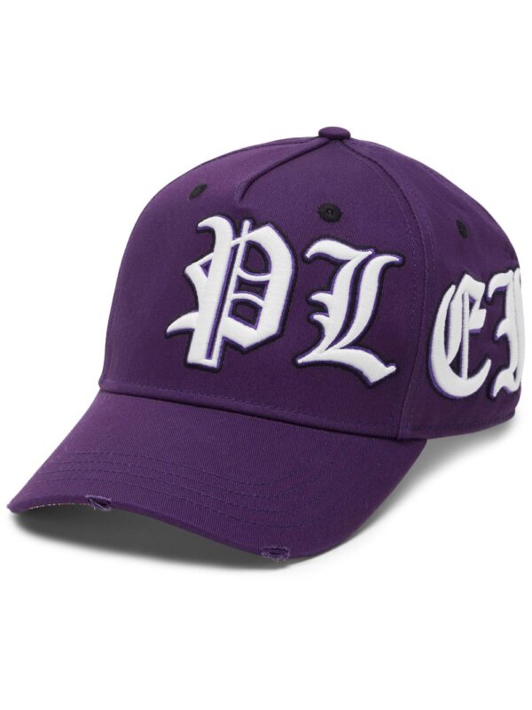 Philipp Plein logo-embroidered cotton baseball cap