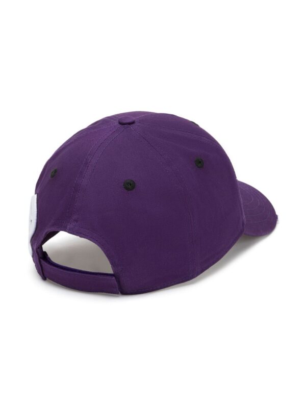 Philipp Plein logo-embroidered cotton baseball cap - Image 2
