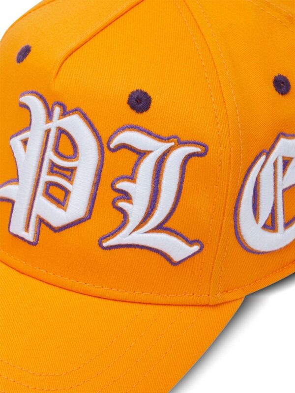 Philipp Plein logo-embroidered cotton cap - Image 3