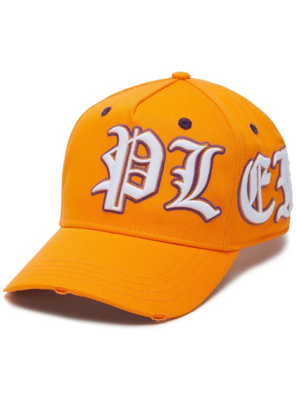 Philipp Plein logo-embroidered cotton cap