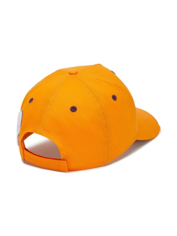 Philipp Plein logo-embroidered cotton cap - Image 2