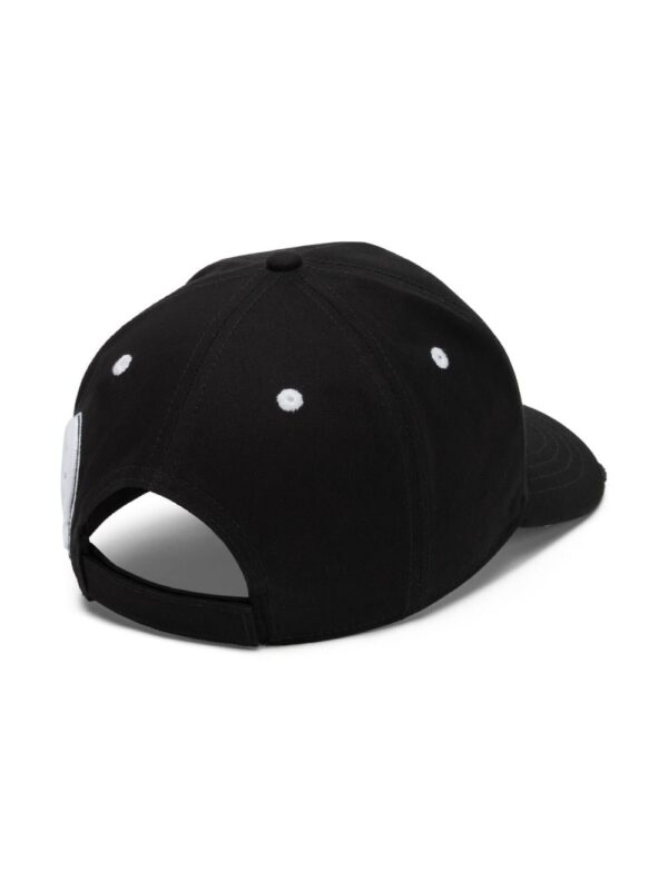 Philipp Plein logo-embroidered cotton cap - Image 2