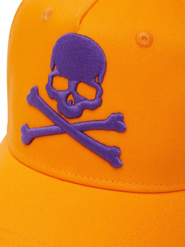 Philipp Plein logo-embroidered cotton cap - Image 3