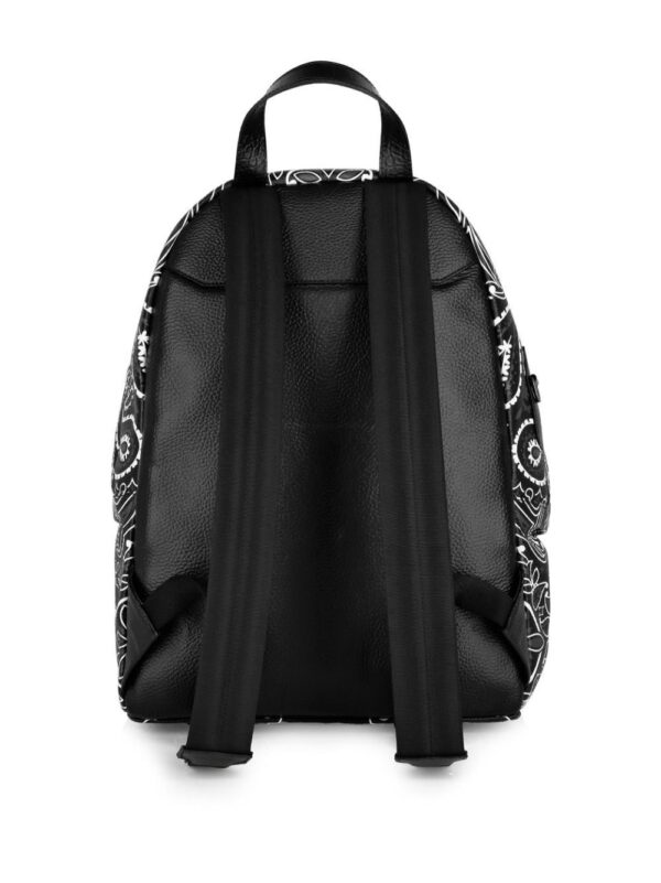 Philipp Plein logo-plaque leather backpack - Image 3