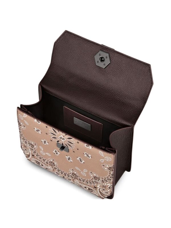Philipp Plein Superheroine paisley leather bag - Image 5