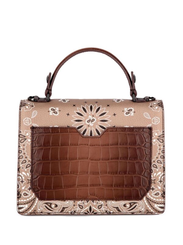 Philipp Plein Superheroine paisley leather bag - Image 3