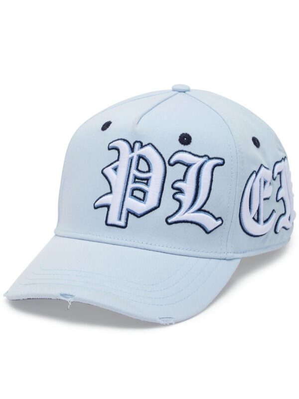 Philipp Plein logo-embroidered cotton cap