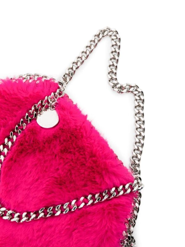 Stella McCartney mini Falabella faux-fur tote bag - Image 5