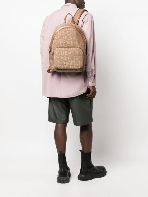 Versace logo-print backpack - Image 2