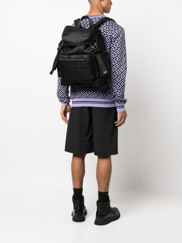 Versace Versace Allover Neo backpack - Image 4