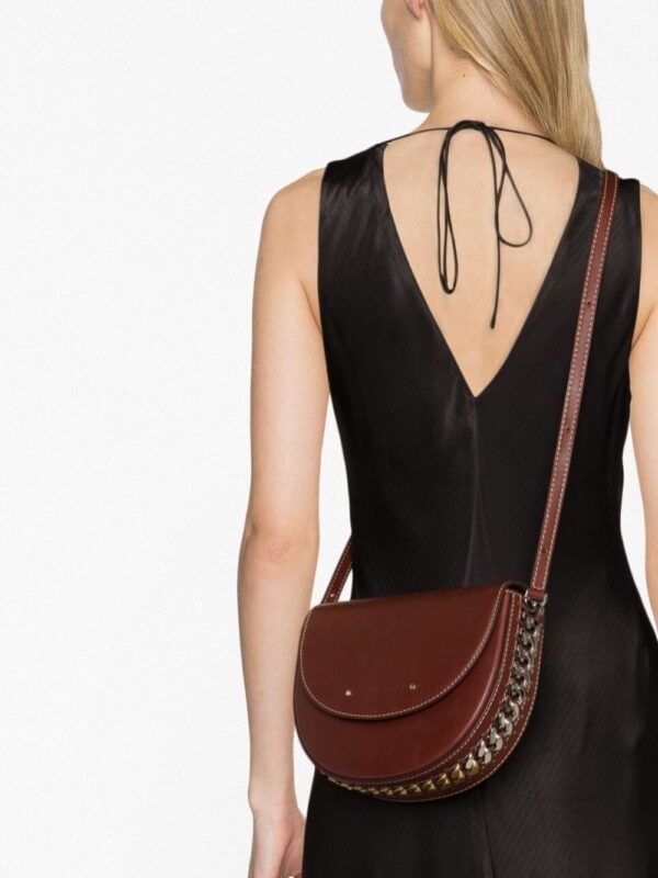Stella McCartney medium Frayme chain-embellished shoulder bag - Image 3