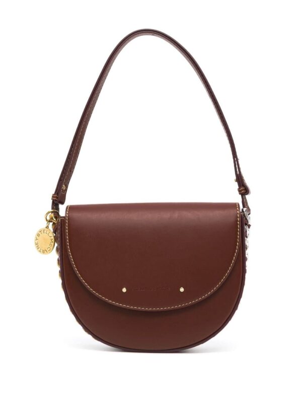 Stella McCartney medium Frayme chain-embellished shoulder bag