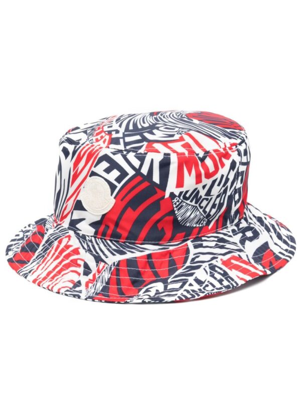 Moncler logo-print bucket hat