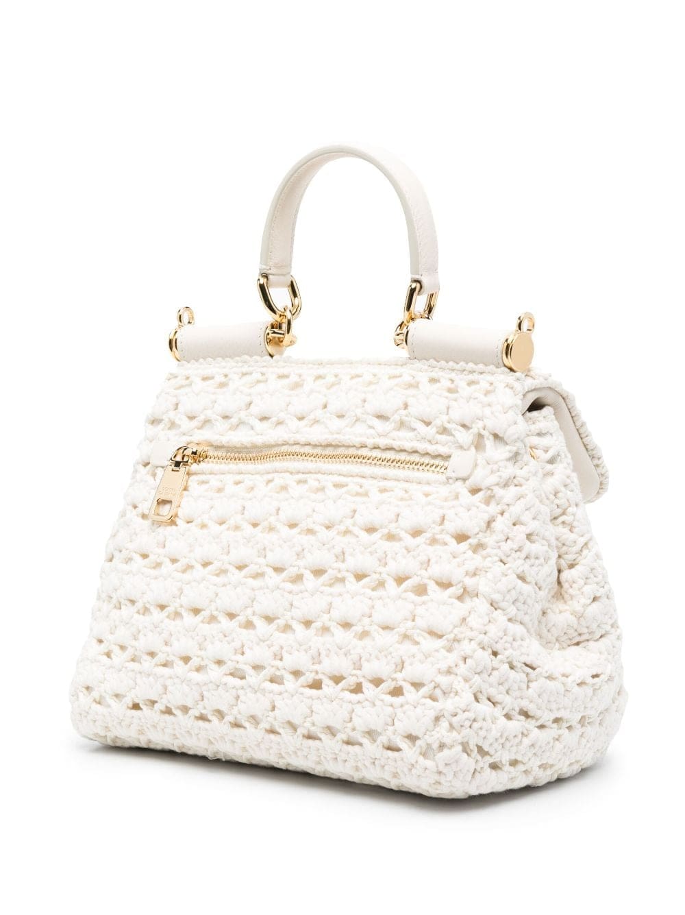 Dolce & Gabbana small Sicily Soft crochet shoulder bag - Image 3