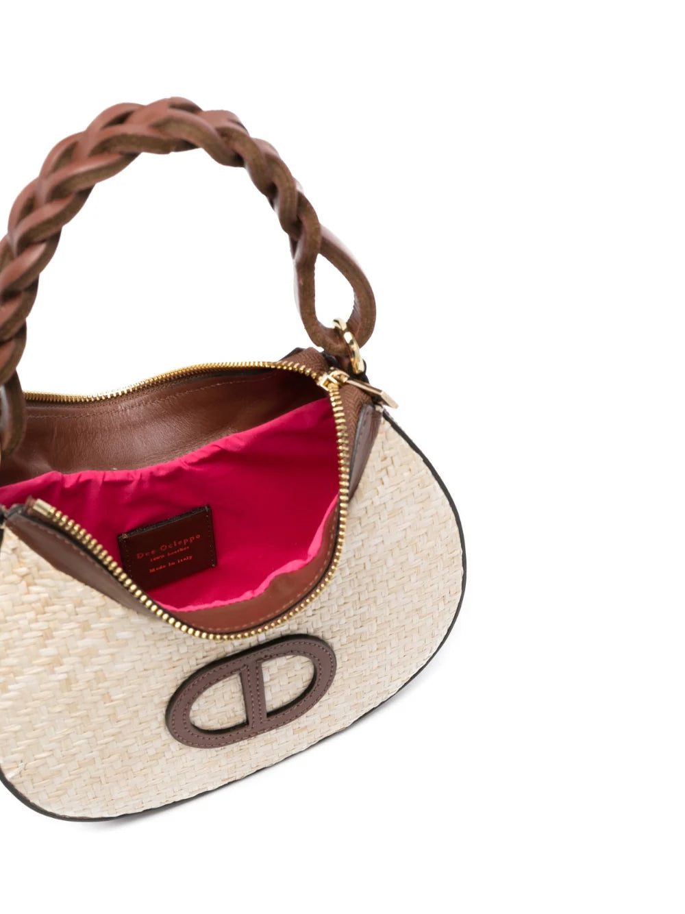 Dee Ocleppo Torino raffia shoulder bag - Image 4