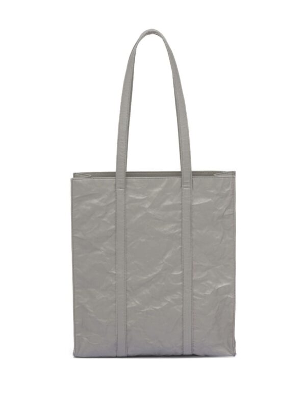 Prada logo-plaque tote bag - Image 4