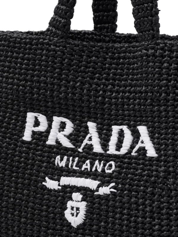 Prada Raffia tote bag - Image 4