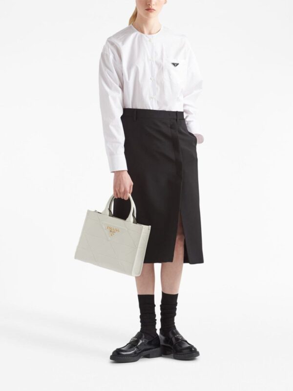 Prada small Symbole leather tote bag - Image 2
