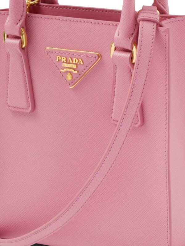 Prada triangle-logo Saffiano leather tote bag - Image 5