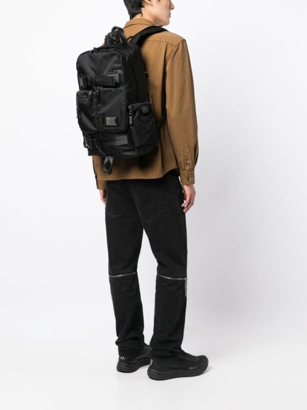 Makavelic multiple zip-fastening pockets backpack - Image 5
