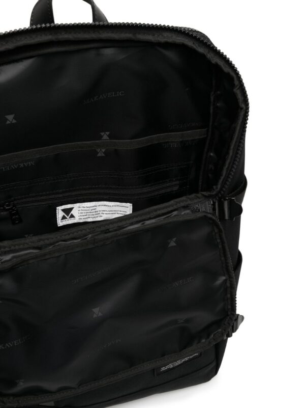 Makavelic multiple patch pockets logo-detail backpack - Image 5