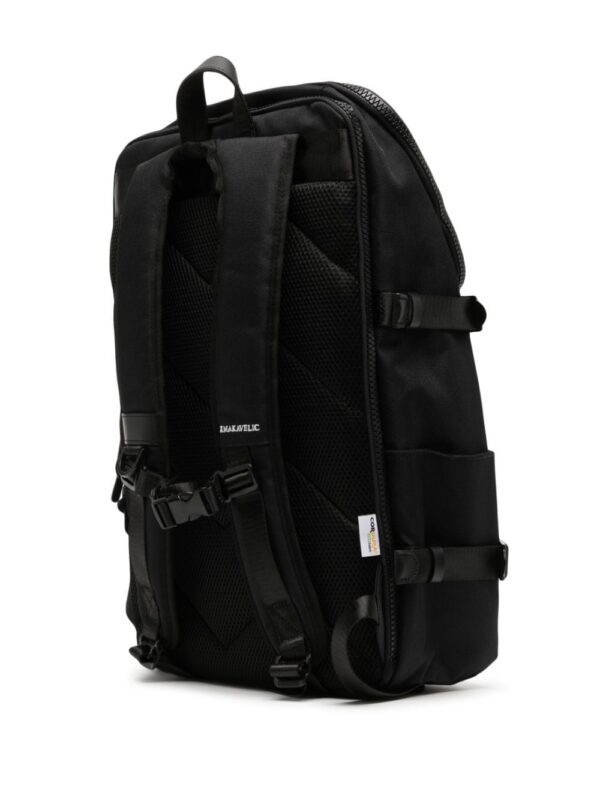 Makavelic multiple patch pockets logo-detail backpack - Image 3