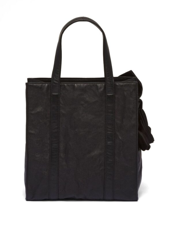 Prada mini floral-appliqué tote bag - Image 4