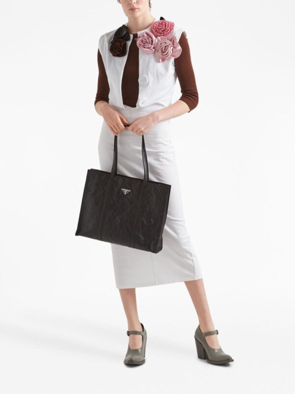 Prada large leather tote bag - Image 2
