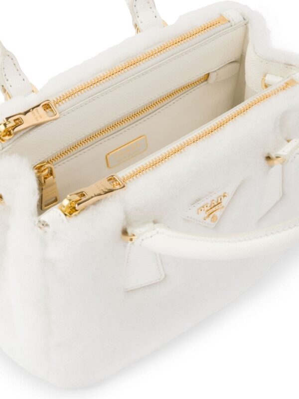 Prada Galleria shearling mini bag - Image 5