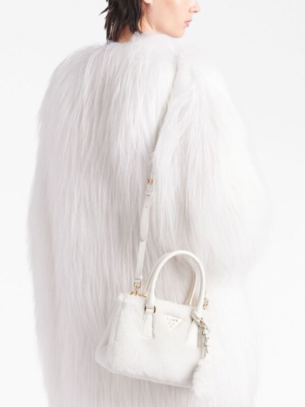 Prada Galleria shearling mini bag - Image 3