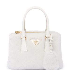 Prada Galleria shearling mini bag