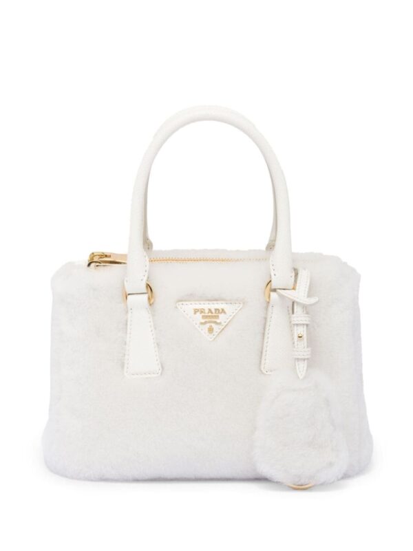 Prada Galleria shearling mini bag