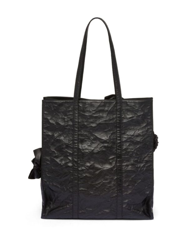 Prada floral appliqué tote bag - Image 4