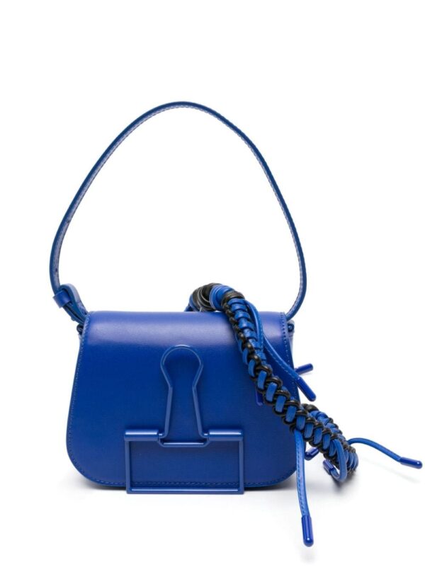 Off-White Skeleton Binder leather shoulder bag