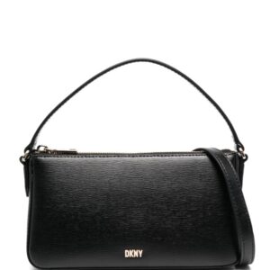 DKNY Bryant logo-lettering leather crossbody bag