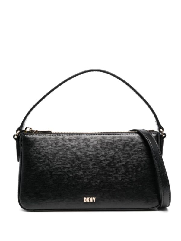 DKNY Bryant logo-lettering leather crossbody bag