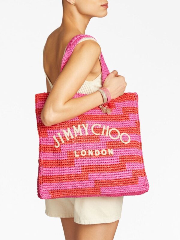 Jimmy Choo woven logo tote - Image 2