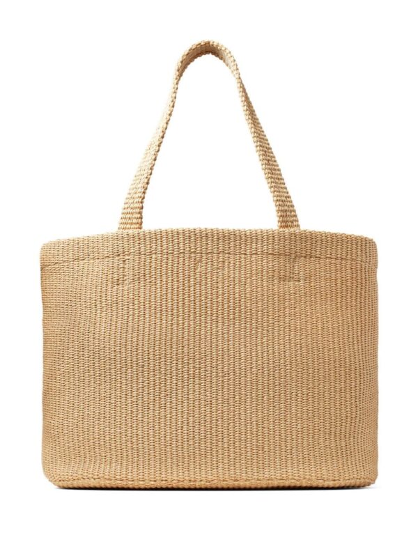 Jimmy Choo logo-print beach tote - Image 3