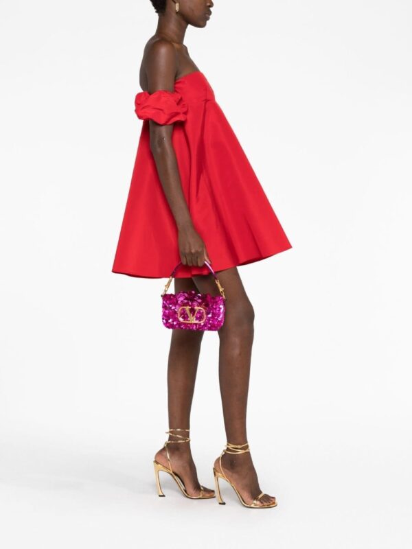 Valentino Garavani small Locò sequinned shoulder bag - Image 2
