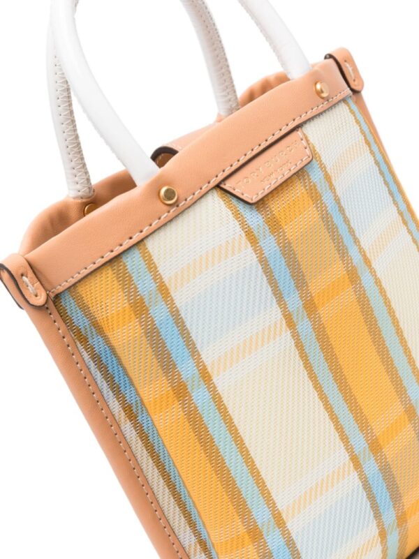 Tory Burch  mini Perry check tote bag - Image 3
