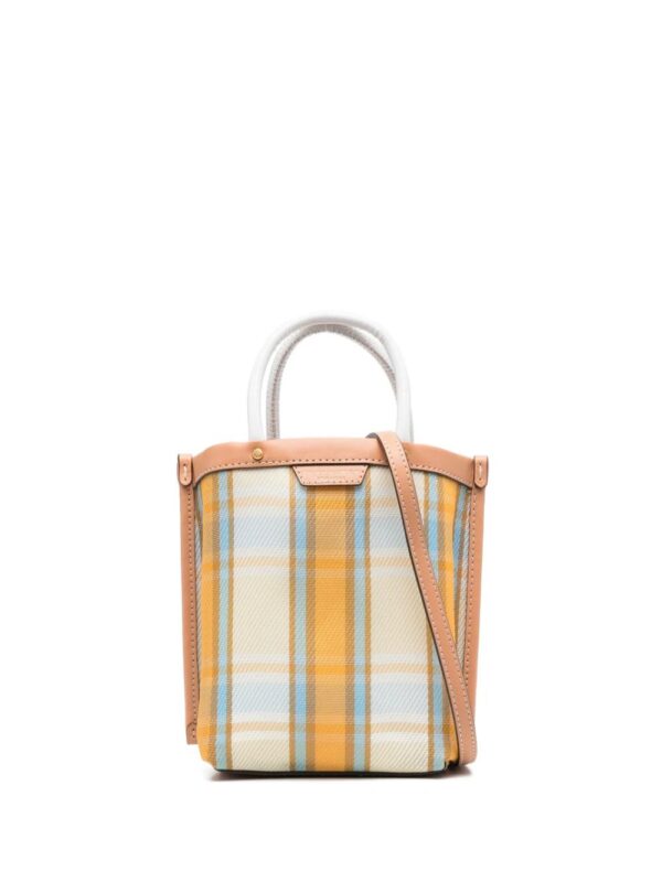 Tory Burch  mini Perry check tote bag
