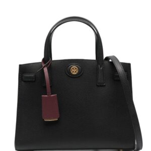 Tory Burch logo-patch tote bag