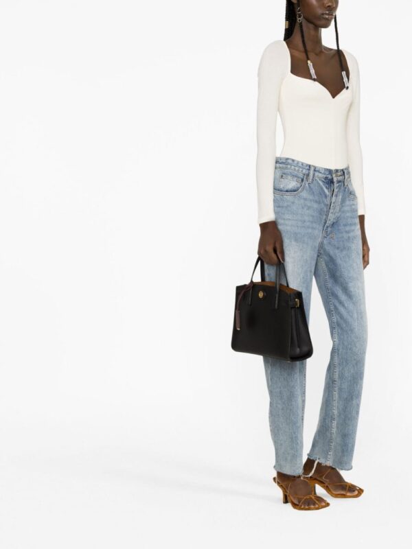 Tory Burch logo-patch tote bag - Image 2