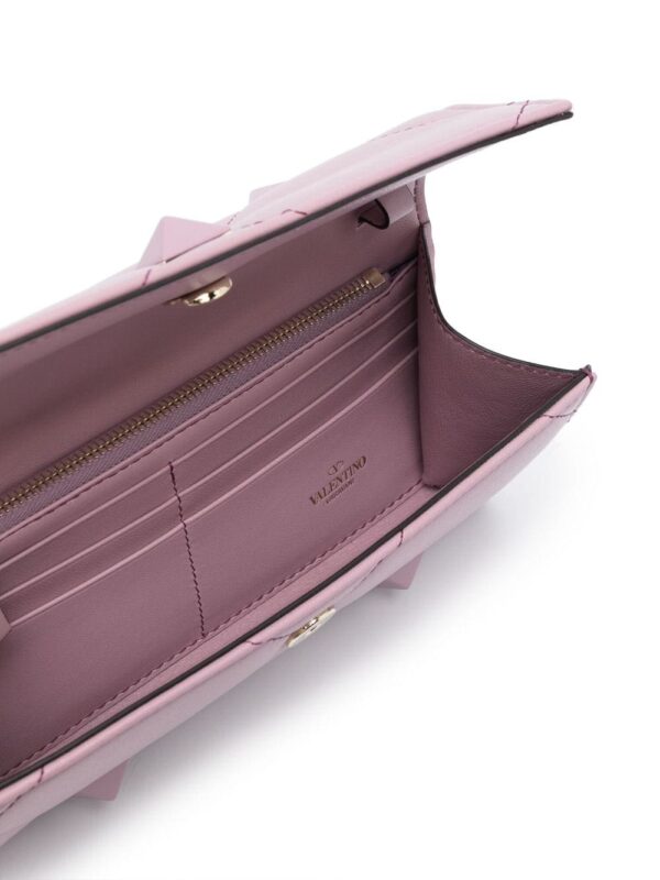 Valentino Garavani Roman Stud leather clutch bag - Image 3