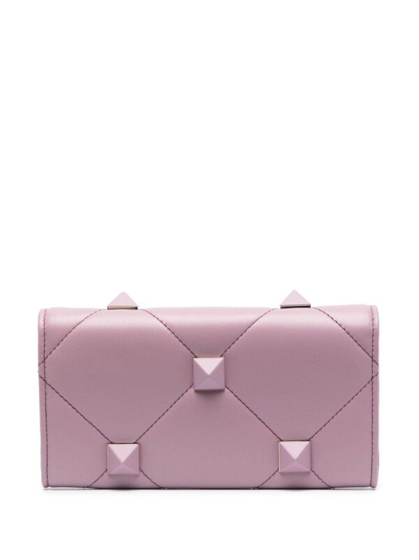 Valentino Garavani Roman Stud leather clutch bag - Image 2