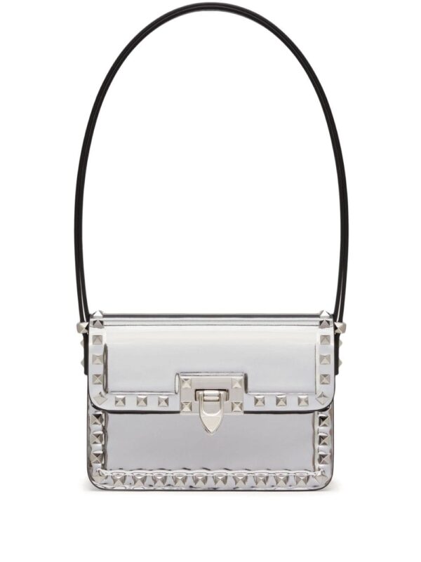 Valentino Garavani small Rockstud23 mirrored shoulder bag