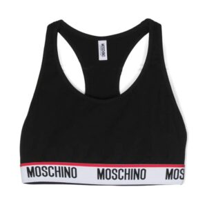 Moschino  logo-tape sports bra